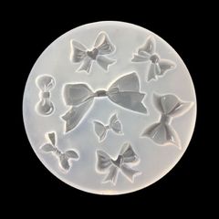 シリコンモールド　リボン　いろんなリボン　レジンモールド　UVレジン　パーツ