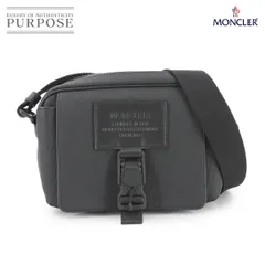 未使用 展示品 モンクレール MONCLER NAKOA ショルダー バッグ ポリエステル コットン ブラック 5L00007 M3817 90289326