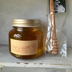 国産アカシア蜂蜜　令和7年採蜜　あかしあハチミツ　430g ハニーディッパーセット非加熱　生ハチミツ
