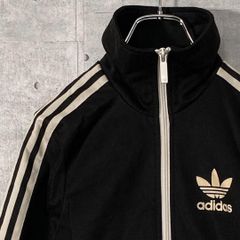 韓国 adidas トラックジャケット ブラック EUROPA TT - メルカリ