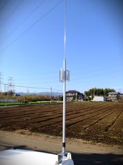 AM-HF コンパクト高性能！ ★デコトラUFOアンテナ27-28MHz 1/4λ 耐圧2.0KW （UFO-MC2.0KS）★日本製