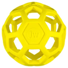 【特価商品】JW Pet Company 犬用おもちゃ ホーリーローラーボール イエロー ミニ