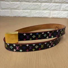 美品 ルイヴィトン サンチュール モノグラム マルチカラー 2way ベルト 楽天市場】ルイ ヴィトン LOUIS VUITTON ベルト モノグラム