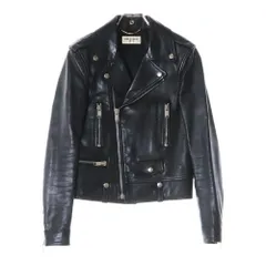 SAINT LAURENT ブラックレザーシングルライダース SAINT LAURENT ブラックレザーシングルライダース - メルカリ