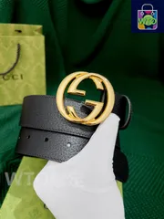 【今日特価】Gucci プレミアム豚皮柄ベルト-1