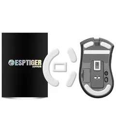 EsportsTiger マウスソール ICE マウスフィート Razer DeathAdder V2 PRO 用 白 ICE ゲーミングマウス 滑り強化 1セット入り 新旧パッケージランダム出荷 1
