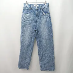 ◇ Φ AZUL BY MOUSSY アズールバイマウジー デニム系 デニムパンツ サイズＬ ブルー系 レディース E  【1507250013150】