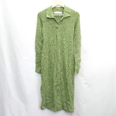 ◇ LAGUNAMOON ラグナムーン 長袖 ロング丈 ワンピース サイズ表記なし グリーン レディース E  【1407180043176】