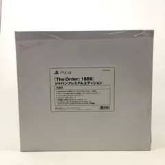 01w-3946 〇 PS4 The Order: 1886 ジャパンプレミアムエディション ソフト未開封【中古品】