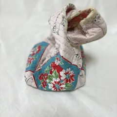 ハンドメイド キルティング 巾着風 バッグ 小物入れ