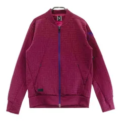 サイズ：M OAKLEY オークリー  ジップジャケット スカル刺繍 パープル系 [240101463708] ゴルフウェア メンズ ストスト