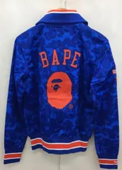 APE × MITCHELL&NESS  ジャケット S ニューヨークメッツのサムネイル