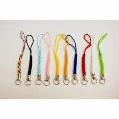 根付 カン付き 各色10本単位 NTK-1 ニッケル シルバー 銀色 携帯 ストラップ 金具 組紐