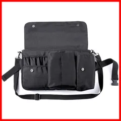 ヘアメイクバッグ 大容量 スタジオバッグ 現場バッグ メイキャップ ウェストポーチ 美容師ポーチ プロ用化粧ポーチ メイクブラシケース 腰巻き 機能的 防水 携帯用 Rownyeon 男女兼用 プロフェッショナル 工具袋 Style1