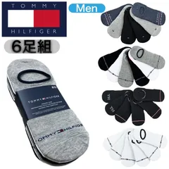 トミーヒルフィガー TOMMY HILFIGER 靴下 ソックス ベリーショートソックス くるぶしソックス 見えないソックス メンズ ロゴ フットカバー インナー カジュアル 新品 正規品 未使用品のサムネイル