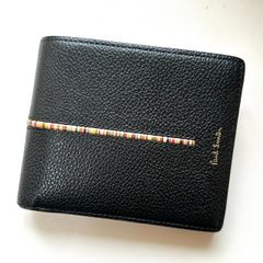 未使用 ポールスミス 最高級 コードバン 二つ折り財布 内側マルチ
