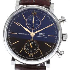 IWC IWC SCHAFFHAUSEN IW391404 ポートフィノ クロノグラフ 39 自動巻き ボーイズ美品_824210