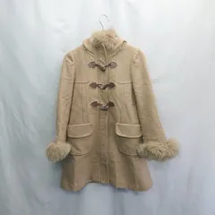 ◇ ⊆ Cynthia Rowley シンシア・ローリー ウール、カシミヤ混合 フォックスファー取り外し可能 長袖 コート サイズ3 キャメル系 レディース E  【1503050034449】のサムネイル