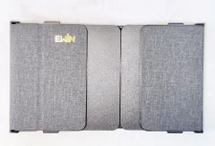 【HY】O【新古品】【EWIN EW-RB023】折りたたみ式Bluetoothキーボード｜静音設計＆タッチパッド搭載｜USB-C充電＆3台同時接続対応｜クロス張り高級外装｜軽量227g[ゆうパケット発送、送料無料]HY002