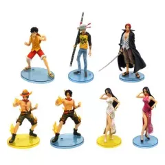 【中古】食玩 トレーディングフィギュア 全7種セット 「超ワンピーススタイリング ～MARINE FORD～」 