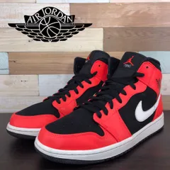NIKE AIR JORDAN 1 MID ナイキ エアジョーダン1 ミッド インフラレッド23 27cm U10082 554724-061