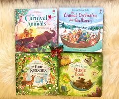 再入荷！1セットのみ　正規輸入新品 Usborne muscial books　4冊セット