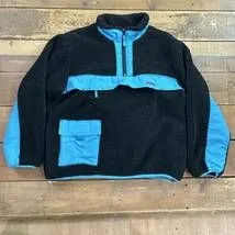 X-GIRL / エックスガール ボアアノラックジャケット フリース ハーフジップ ツートーン レディース サイズ1 05183515 USED