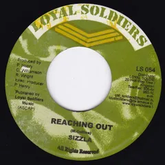 ジャマイカ7” Sizzla Reaching Out NONE Loyal Soldiers Production /00080