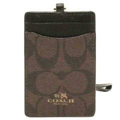 【新品 未使用】COACH コーチ アウトレット ビジネス カードケース F63274 IMAA8