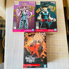 僕のヒーローアカデミア フィギュア3種類♡