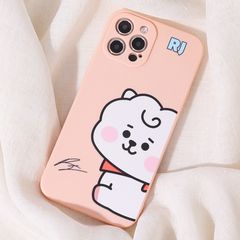 ❤️残り僅か 防弾少年団 RJ iPhoneケース各種　可愛い 韓国 iPhoneケース  BT21 グッズ おしゃれ スマホケース ビーティー21 レンズ保護 耐衝撃 アイフォン ケース かわいい 携帯カバー キャラクター おもしろ シリコン