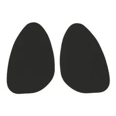 ☆ ブラック3ミリ ☆ is-fit イズフィット つま先衝撃吸収 つま先 クッション is-fit イズフィット インソール 中敷き 衝撃吸収 つま先衝撃吸収 ハーフインソール つま先パット なかじき 女性用 レディース 3mm パンプス フットケア 靴