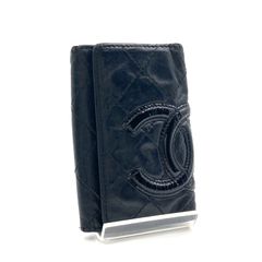 CHANEL カンボンライン 6連キーケース ブラック - メルカリ