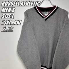 【US古着】RUSSELL ATHLETIC　ラッセルアスレティック　トレーナー　スウェット　メンズ　サイズ表記L　3XL~4XL相当