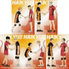 【中古】ポストカード 全5種セット ポストカード 「劇場版ハイキュー!! ゴミ捨て場の決戦 大ヒット御礼フェア」 グッズ購入特典