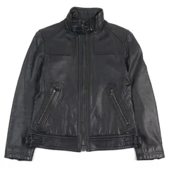 バーバリーブラックレーベル ダブルライダースジャケット 極美品バーバリーブラックレーベル ラムレザー ダブルライダース