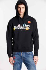 【新品】DSQUARED2 ディースクエアード パックマン Pac-Man パーカー フーディ Lサイズ