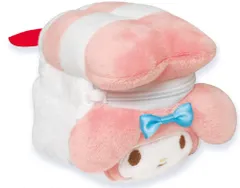 カミ 【送料無料】【サンリオキャラクターズ】ぬいぐるみミニポーチ【マイメロディ】【寿司】【ポーチ】【ケース】【小物入れ】【収納】【メイク】【化粧】【コスメ】【キーホルダー】【キーリング】【マスコット】【雑貨】【グッズ】【かわいい】