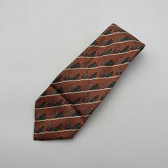 HERMES　エルメス　ネクタイ　冬柄　ウィンター　そり　季節　あ241206-1