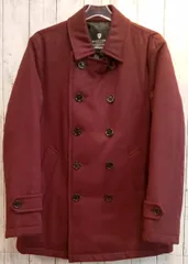 BLACK LABEL CRESTBRIDGE ピーコート 51F15-614-18 ワインレッド Мサイズ