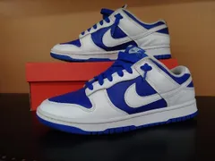 NIKE スニーカー NIKE DUNK LOW Racer Blue and White／ナイキダンク レーサーブルー&ホワイト　DD1391-401　箱付属