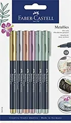 Faber-Castell Metallic Marker 6er Blisterkarte