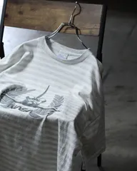 1990s NASA logo × stripes oversized  Tee made in USA PREMIER SPORTSWEAR 90年代 USA製 NASA ナサ ロゴ × ボーダー オーバーサイズ 半袖 Ｔシャツ シングルステッチ XL