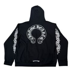 Chrome Hearts Horse shoe Pull Over hoodie 未使用 L Black