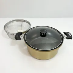 ヨシノ　フライパン　ヨシノオリジナルゴールドク　　ックウェアー　ベイク　蓋付 ヨシノ フライパン ヨシノオリジナルゴールドク ックウェアー ベイク