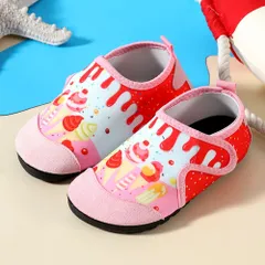 ☆ アイスクリーム ☆ 26-27(15.5cm) ☆ マリンシューズ キッズ マリンシューズ キッズ ベビー ビーチサンダル ウォーターシューズ アクアシューズ ビーチシューズ 靴 シューズ 女の子 男の子 赤ちゃん 海 プール 水遊び 滑りにくい