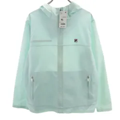 未使用 フィラ ジャケット XL 水色 FILA フード タグ付き メンズのサムネイル