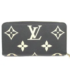 KR233313 ルイ・ヴィトン 長財布 ジッピー・ウォレット バイカラー  モノグラム アンプラント M80481 レディース LOUIS VUITTON 未使用