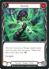 【中古】Flesh and Blood OUT165[R]：Toxicity (1)