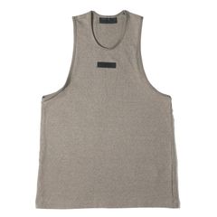 【美品】FEAR OF GOD フィアオブゴッド タンクトップ サイズ:M / FOG ESSENTIALS ヘビーウェイト タンクトップ / トープ系 / トップス カットソー【メンズ】【中古】